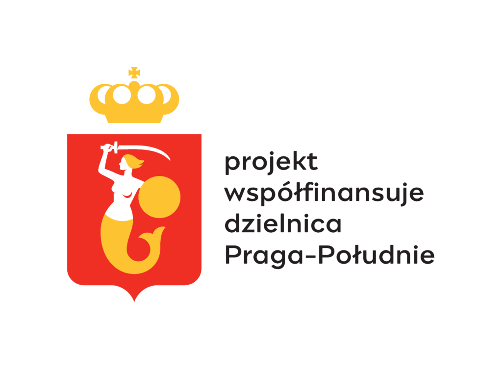 projekt współfinansuje dzielnica Praga-Południe m. st. Warszawy