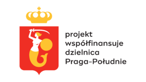 projekt współfinansuje dzielnica Praga-Południe m. st. Warszawy