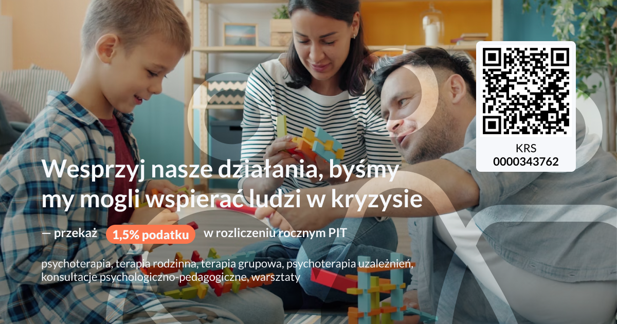 plakat promujący przekazanie 1,5% podatku KRS 0000343762